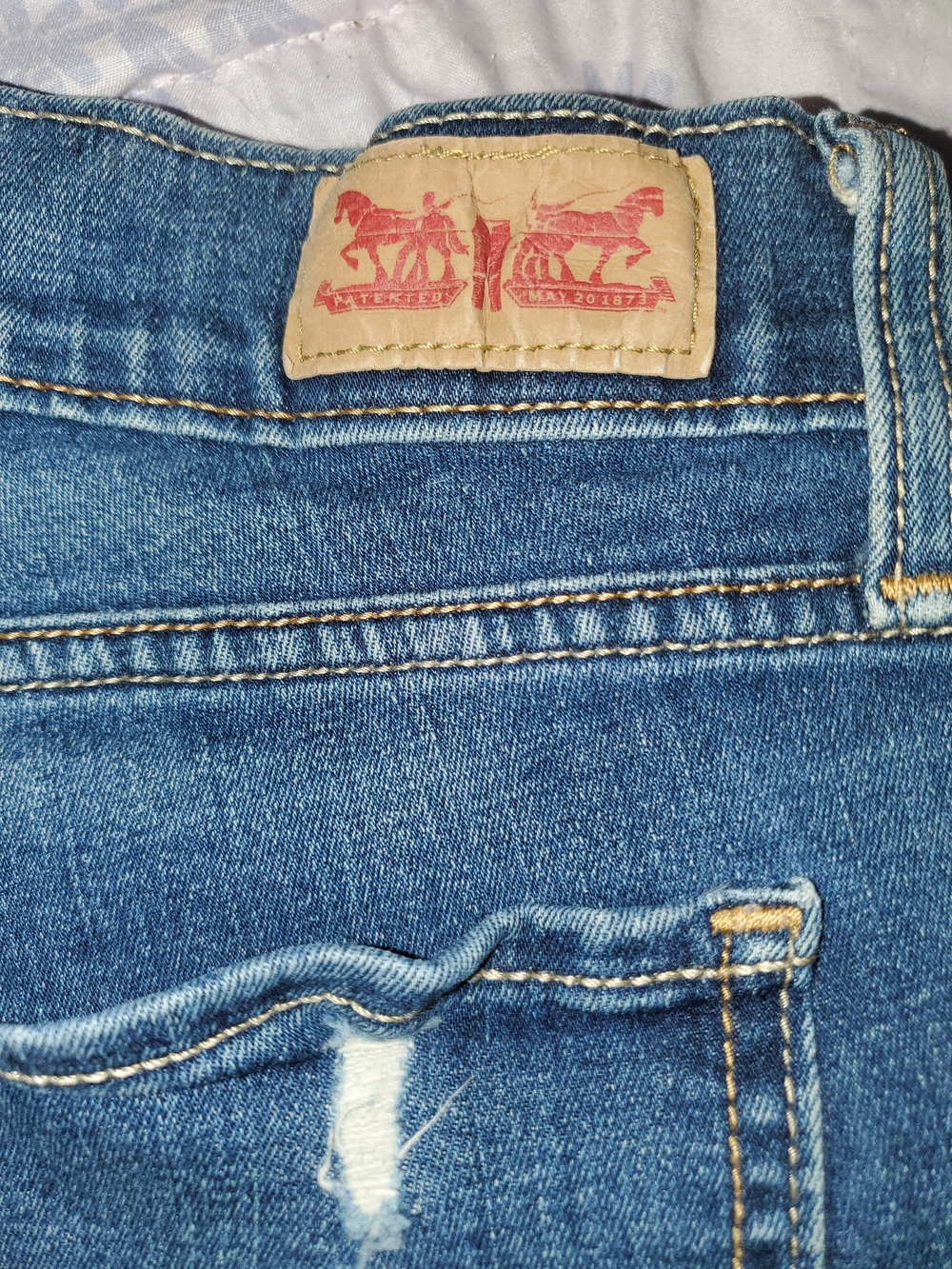 Women's Blue Denim Jeans - Classic High-Rise